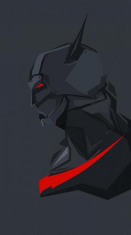 Batman Beyond Minimal Wallpaper