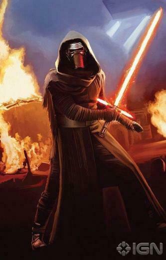 Star Wars Episode Villain Kylo Ren Revealed In Promo Art Ign