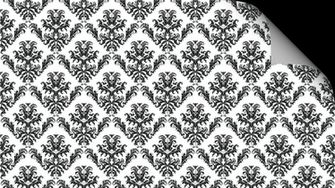 Damask Wallpaper Peeling Another