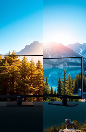 Dual Monitor Nature Wallpaper