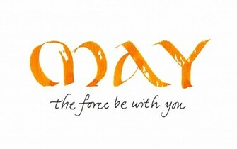 High Resolution Desktop Wallpaper May Calligraphy By Grafi