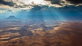 Sunlight Utah Rivers Canyonlands National Park Wallpaper