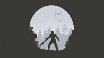 Minimal Star Wars Wallpaper