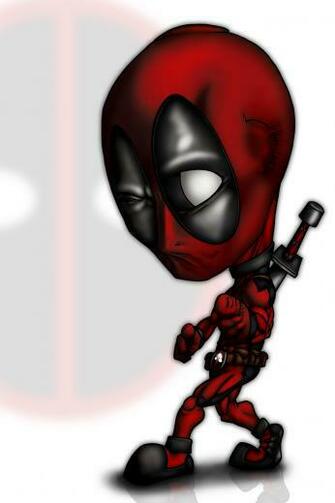 Chibi Deadpool By Halwilliams
