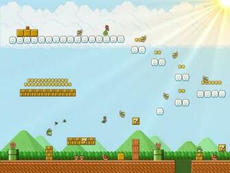 Sprite World Wallpaper Super Mario Bros