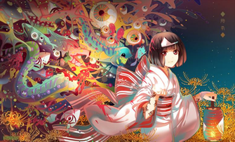 Anime Girls Noragami Nora Kimono