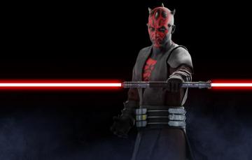 Wallpaper Star Wars Darth Maul Lightsaber Sith Battlefront