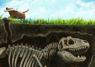 Dinosaur Skeleton Wallpaper