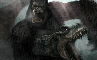 King Kong Wallpaper Stock Photos