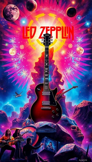 Led Zeppelin Phone Wallpaper