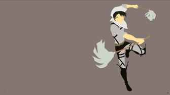 Levi Shingeki No Kyojin Minimalist Wallpaper By Greenmapple17 On
