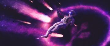 Astronaut Ultra Wide Space Art Science Fiction HD