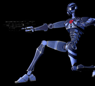 Black Sun Commando Droid Battle Droids