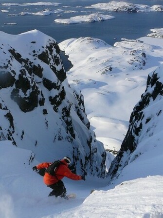 Antarctica Backcountry Snowboarding Days Snowboard
