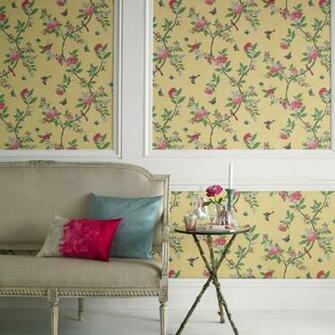 Chinoiserie Imperial Yellow Wallpaper By Graham And Brown