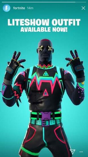 Fortnite On Glow Away The Competition New Liteshow