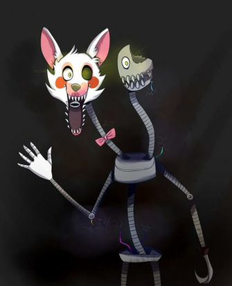 Fnaf Mangle Foxy By Kotoklim