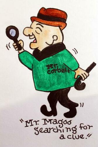 Mr Magoo Wallpaper Dark Brown Hairs