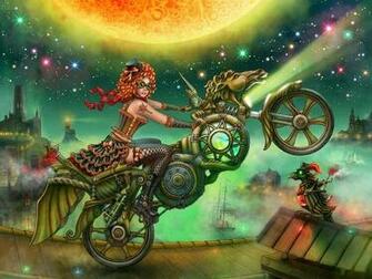 Artwork Motorbikes Wallpaper Desktop