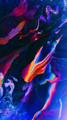 Fluid Amoled Wallpaper Top Background