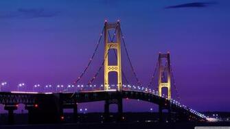 Mackinac Bridge Michigan 4k HD Desktop Wallpaper For Ultra