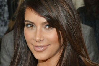 Kim Kardshian HD Wallpaper Of Actress Kardashian