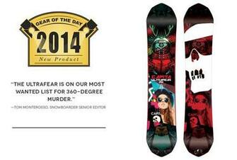 Gear Of The Day Capita Ultrafear Snowboard Snowboarder Magazine