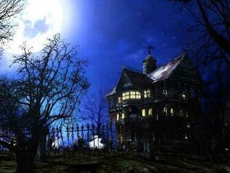 Haunted House S Background Wallpaper