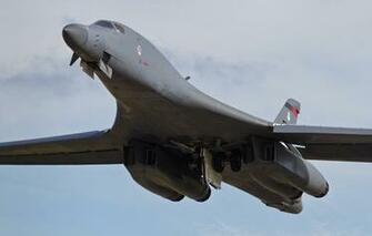 Wallpaper B 1b Lancer Strategic Bomber Aviation