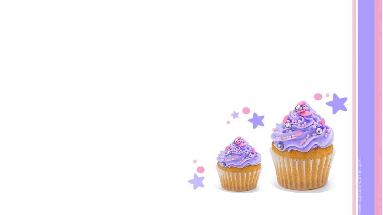 Cute Cupcake Background