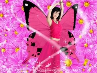 Butterfly Pink Wallpaper Desktop Background