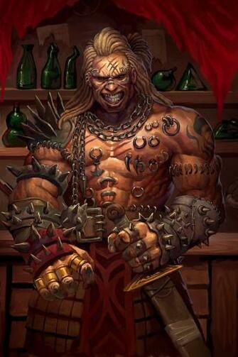 Wulfgar The Savage Of Glaciem Before Becoming An Undefeated