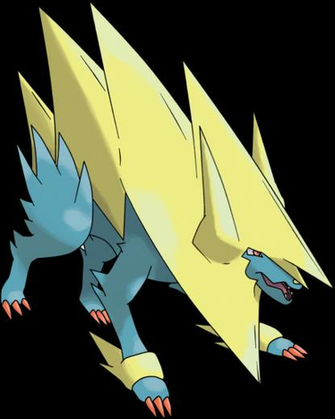 Mega Manectric Pokemon Cute Anime
