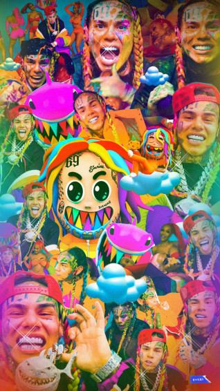 6ix 9ine Wallpaper Ilustra O Desenhos