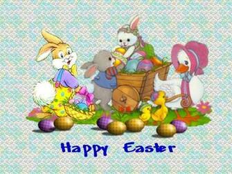 Wallpaper Ready To Easter On Your Desktop With Eggs And Cute