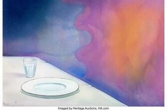 Post War Inventions Production Background Group Of Terrytoons