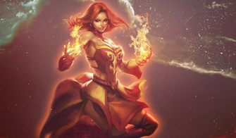 Dota Wallpaper Dota2 Lina By Zetsubou Kiira