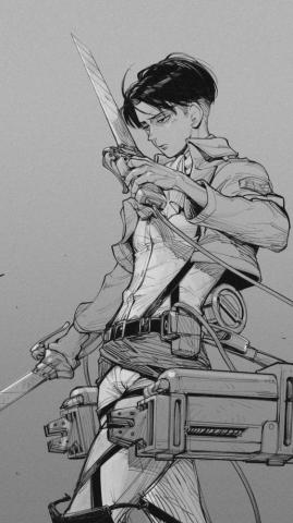Levi Ackerman Wallpaper Sun