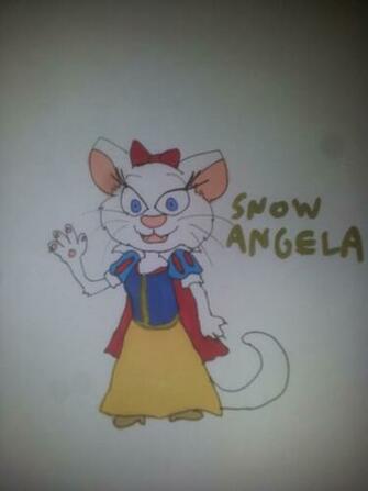Talking Angela As Snow White By Pinocchiofan4ever On