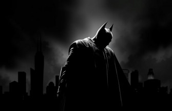 Black And White Batman Wallpaper