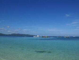 Boracay Island Scenery And Ocean Wallpaper