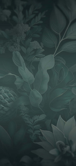 Sage Green Flower Aesthetic Wallpaper