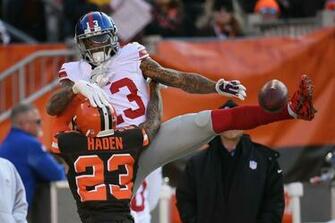Odell Beckham Jr Injures His Thumb In Giants Vs Browns