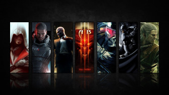 Video Game Collage HD Wallpaper