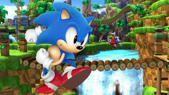 Retro Sonic Wallpaper HD Background Desktop