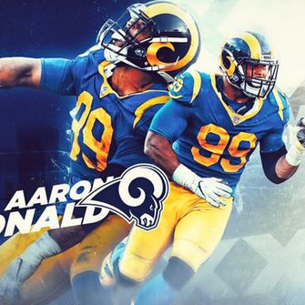 Aaron Donald Los Angeles Rams Wallpaper The Pick