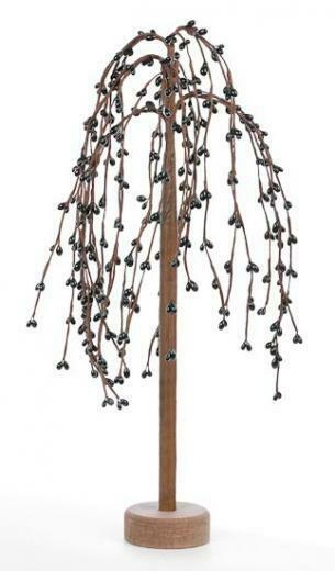 Pin Primitive Country Willow Tree Crackled Stripes Wallpaper On