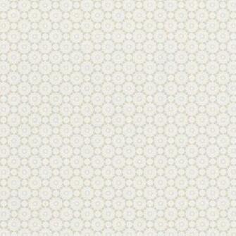 Shadows On The Wall Beige And White Snowflake Wallpaper
