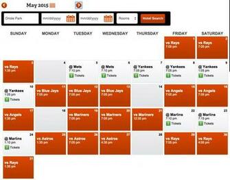 Baltimore Orioles Mlb Season Schedule Wallpaper