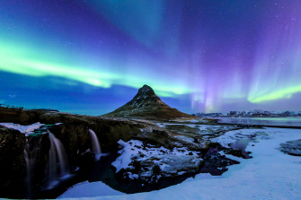 Winter Night In Iceland
